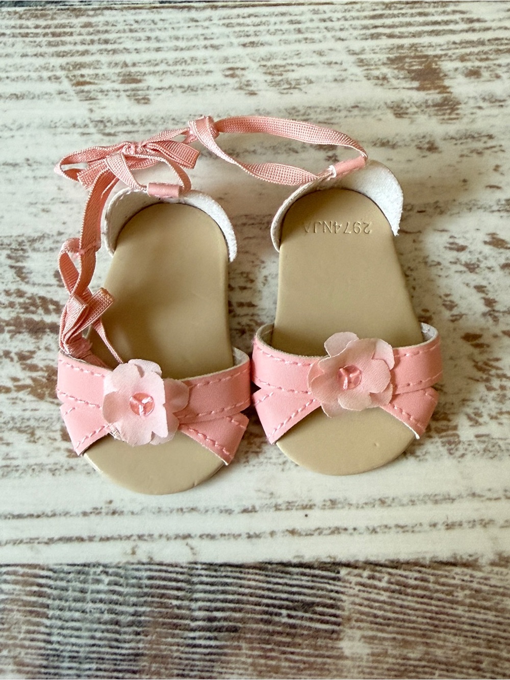 My American Girl Doll SHIMMER & LACE Party Dress Outfit - 18” Doll SHOES Only